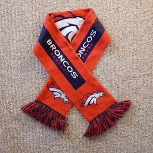 Broncos Denver Orange and Blue Scarf